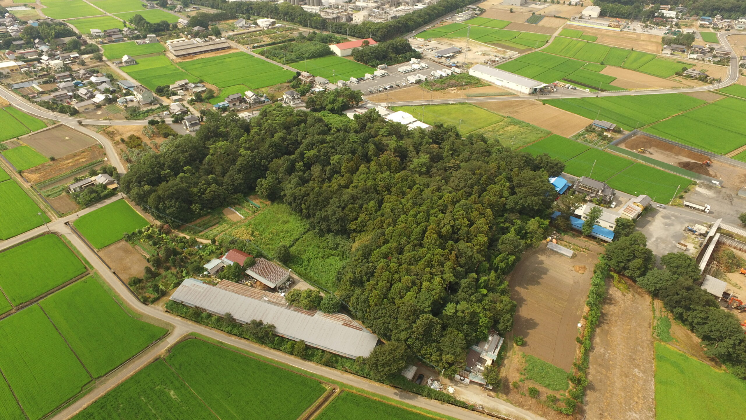 造成・設置前:群馬・千代田町Ⅳ