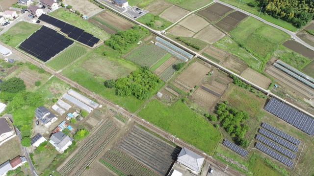 造成・設置前:群馬・富岡市神農原