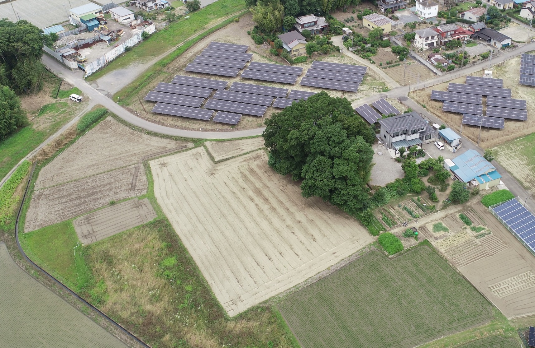 造成・設置前:埼玉・行田市藤間