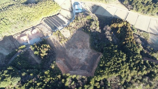 造成・設置前:三重・玉城町